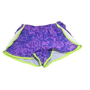 Champion C9 Kids Purple and Neon Green Shorts